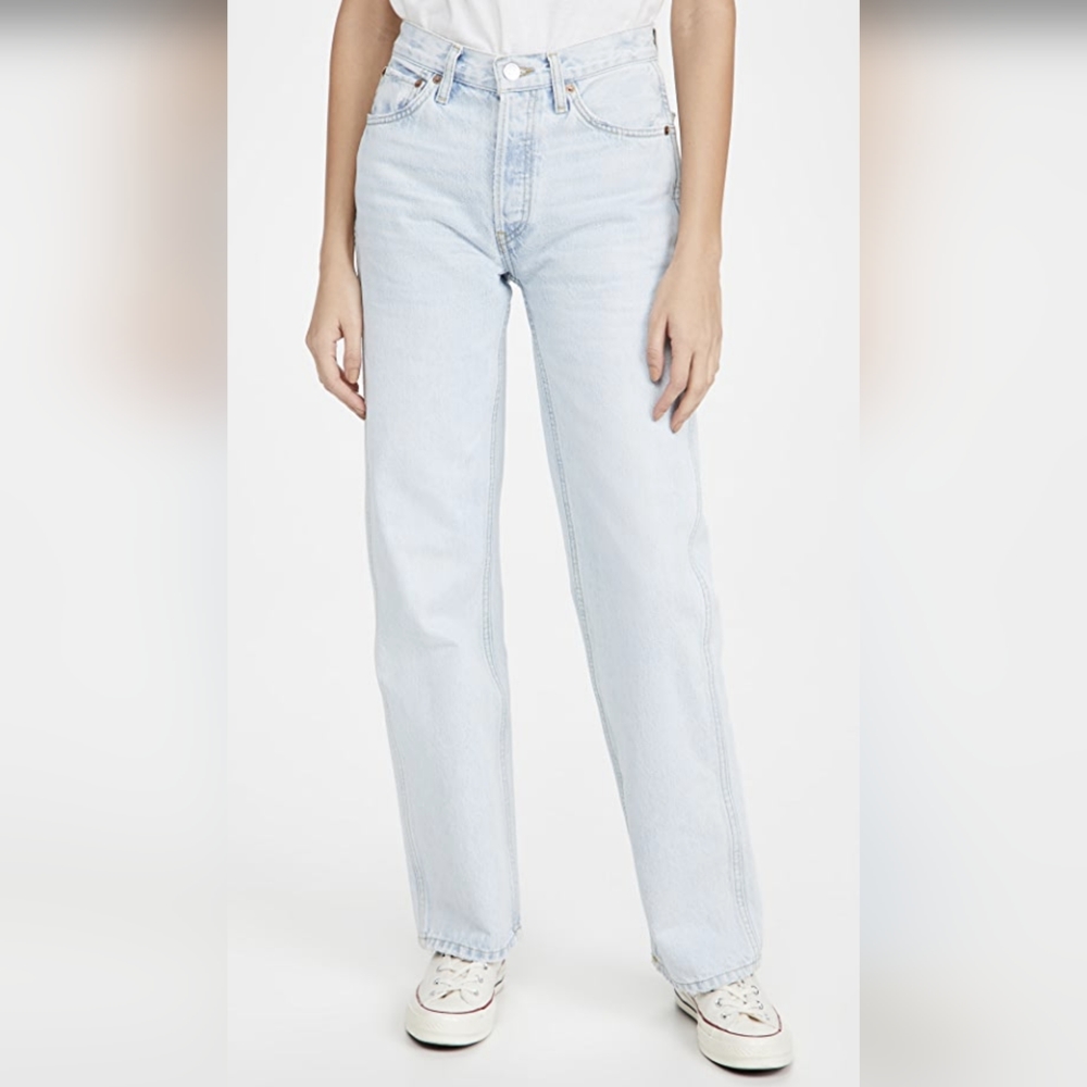 NEW RE/DONE 90s High Rise Loose Jeans size 27